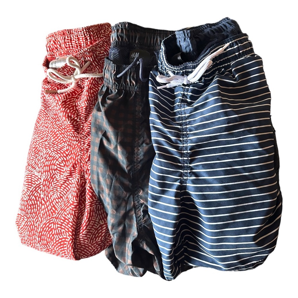 Bundle of 3 H&M Men  Swim Trunks